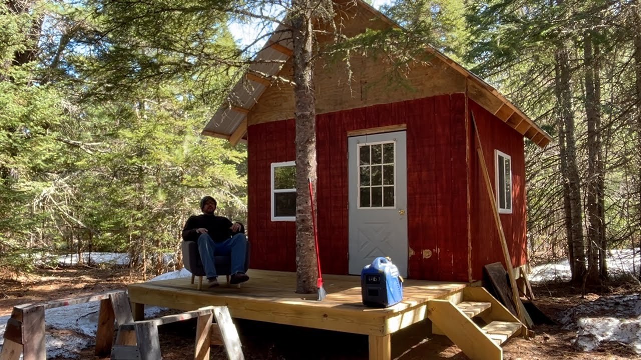 Finishing the Remote Off Grid Cabin