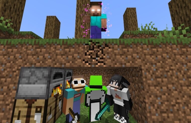 3 Minecraft Speedrunners VS Herobrine