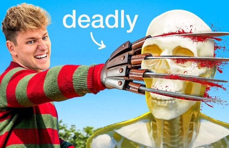 I Tested Horror Movie Weapons in Real Life!