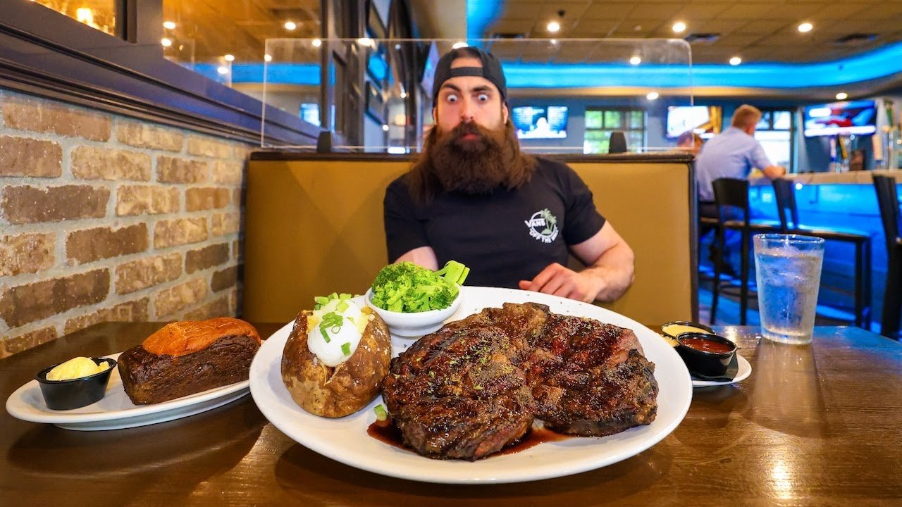 THE BEST STEAK CHALLENGE I’VE EVER ATTEMPTED! | BeardMeatsFood