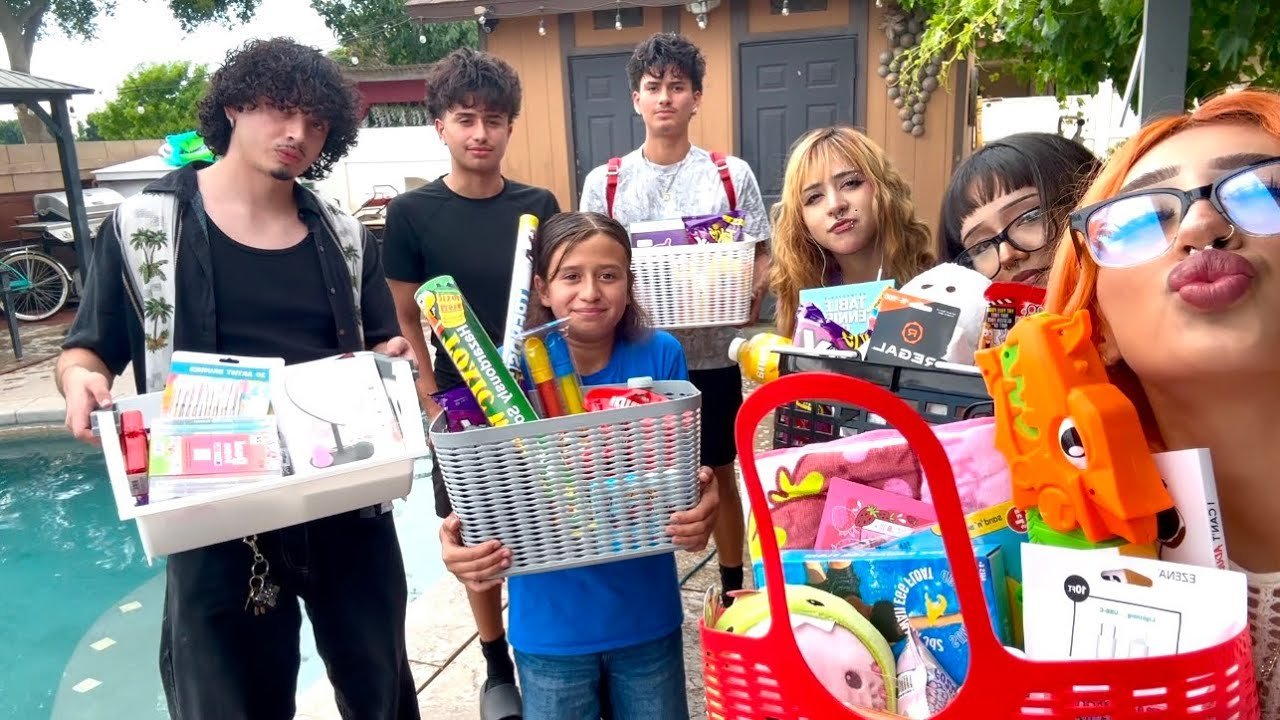 WE MADE EACH OTHER SUMMER BASKETS