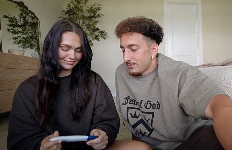 We took a pregnancy test…