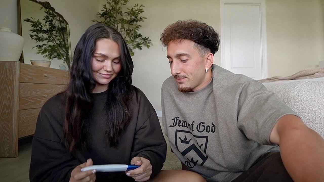 We took a pregnancy test…