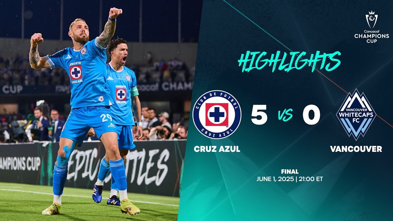 Cruz Azul vs Vancouver | 2025 Concacaf Champions Cup | Final