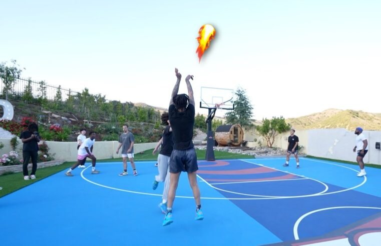 I TEAMED UP W/ CashNasty For This BALLISTIC 5v5 Against ACTUAL COMP HOOPERS!!