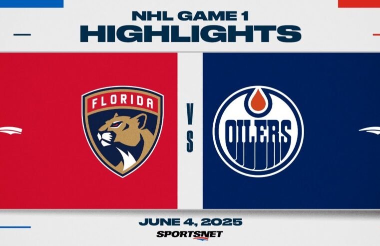 Stanley Cup Final Game 1 Highlights | Panthers vs. Oilers – June 4, 2025