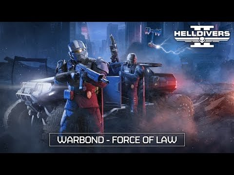 Helldivers 2 – Force of Law Warbond Trailer