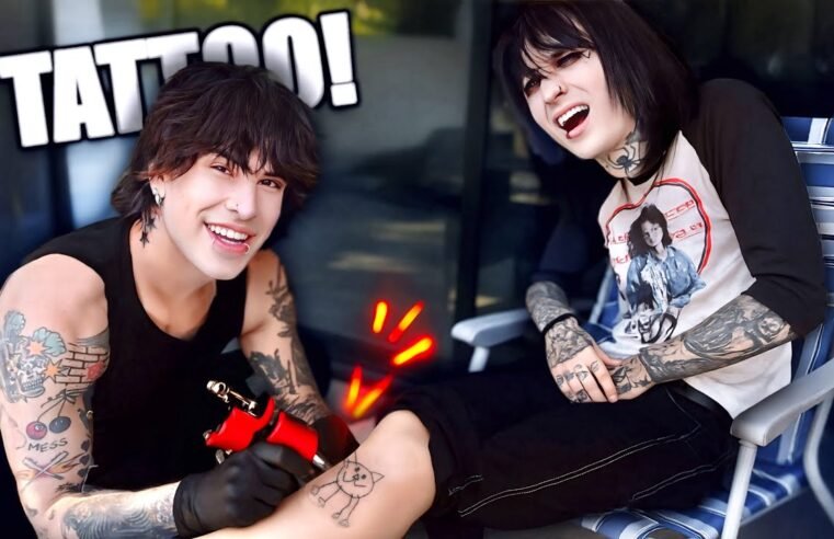 Giving Each Other Tattoos!