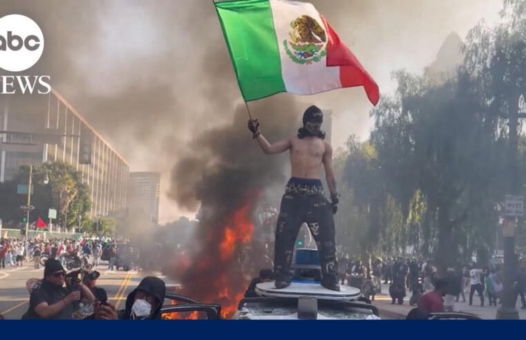 700 marines mobilized to Los Angeles after violent protests over immigration raids