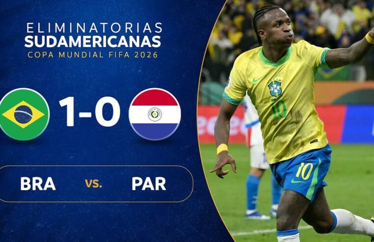 BRASIL vs. PARAGUAY [1-0] | RESUMEN | ELIMINATORIAS SUDAMERICANAS | FECHA 16