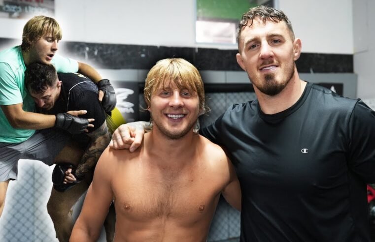 Paddy the Baddy Trains with UFC Heavyweight Champ Tom Aspinall