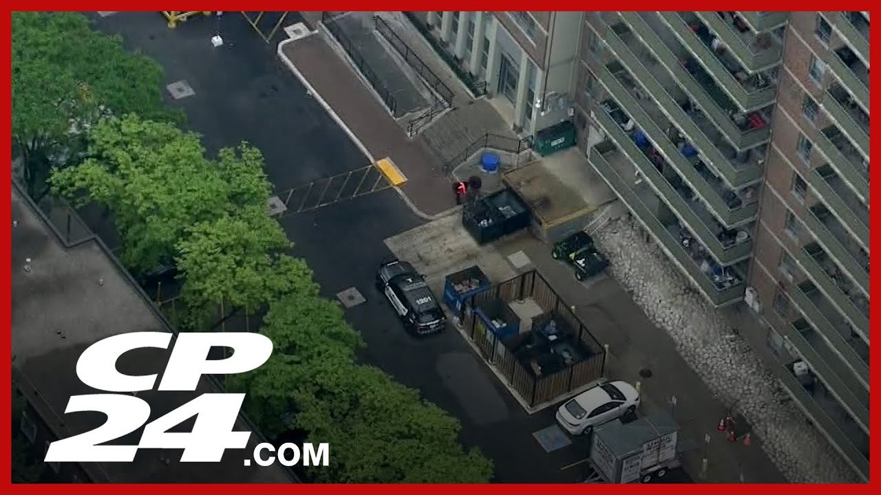 Child in hospital after falling from apartment balcony