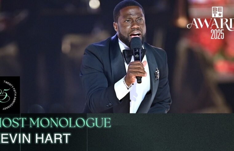 Kevin Hart Doesn’t Hold Back—Roasts Snoop, Jamie Foxx, GloRilla, Kanye & More | BET Awards ’25