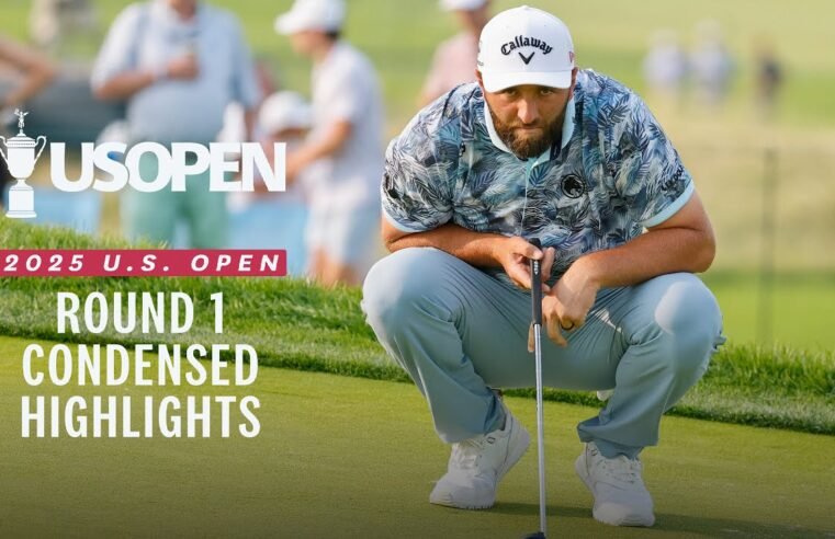 2025 U.S. Open Highlights: Round 1, Condensed