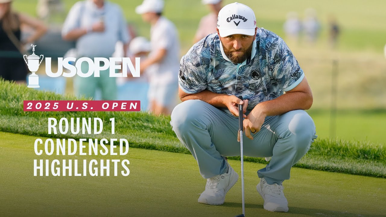 2025 U.S. Open Highlights: Round 1, Condensed