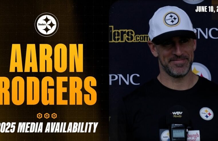 Aaron Rodgers Media Availability (June 10) | Pittsburgh Steelers