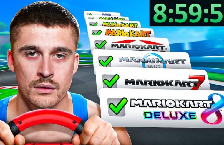 I Tried Speedrunning Every Mario Kart. It destroyed me.