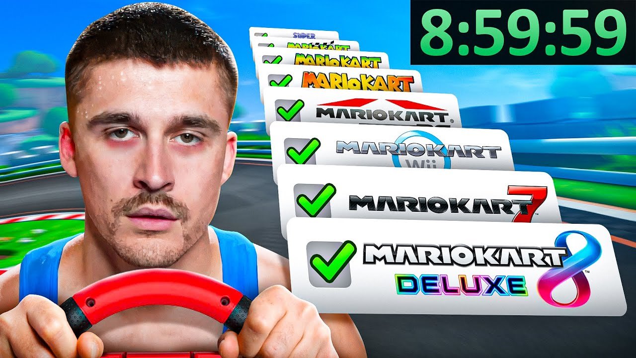I Tried Speedrunning Every Mario Kart. It destroyed me.
