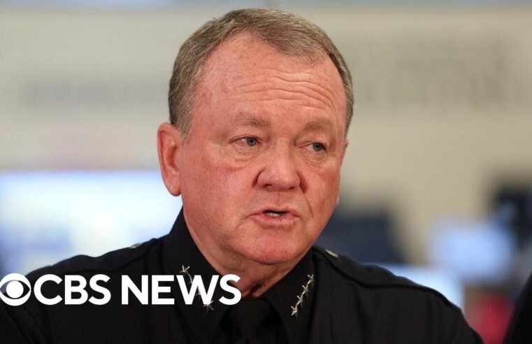 LAPD chief speaks out about deployment of military forces to anti-ICE protests