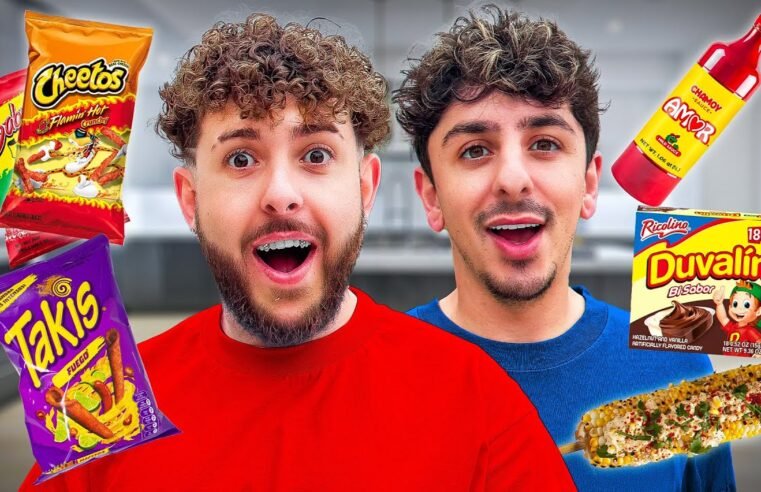 FaZe Rug & Sherman Try Mexican VS American Snacks | Snack Wars