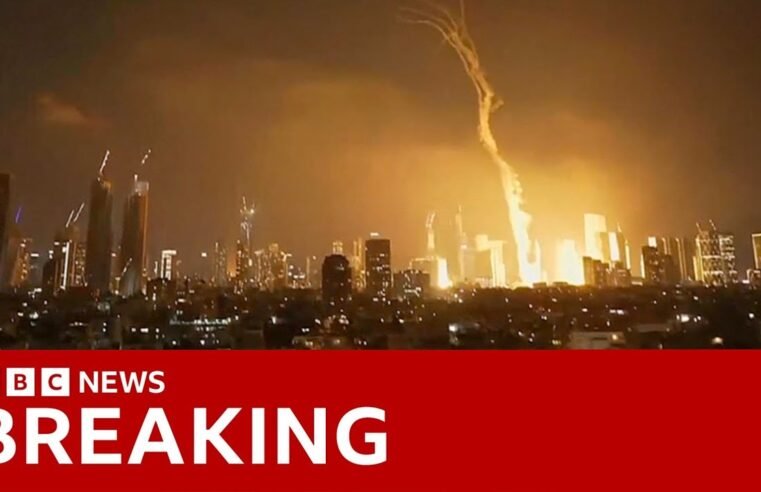 Mid-East Crisis escalates – Iran rains missiles on Israel after attacks on nuclear sites | BBC News