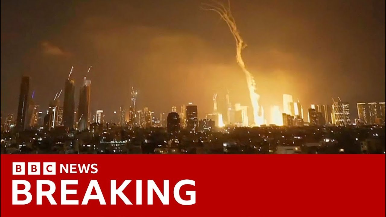 Mid-East Crisis escalates – Iran rains missiles on Israel after attacks on nuclear sites | BBC News