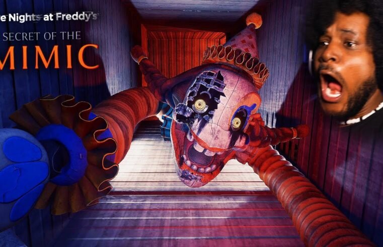 THIS THING IS CHASING ME [FNAF Secret of The Mimic Part 1]