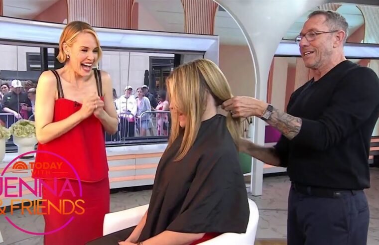 See Jenna Bush Hager Get a Modern Bob Haircut Live on TODAY