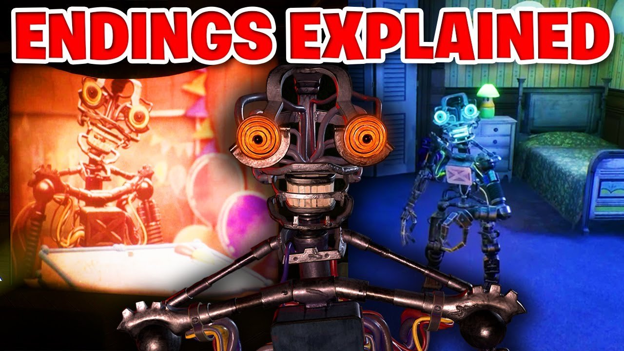 The Good Bad & Secret Endings In Secret Of The Mimic Explained! FNAF