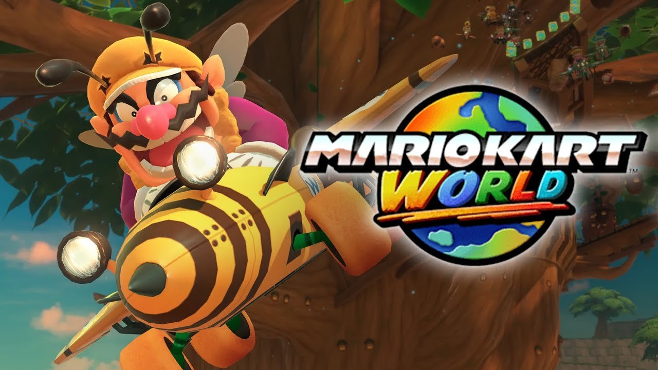 The Slickness of Mario Kart World