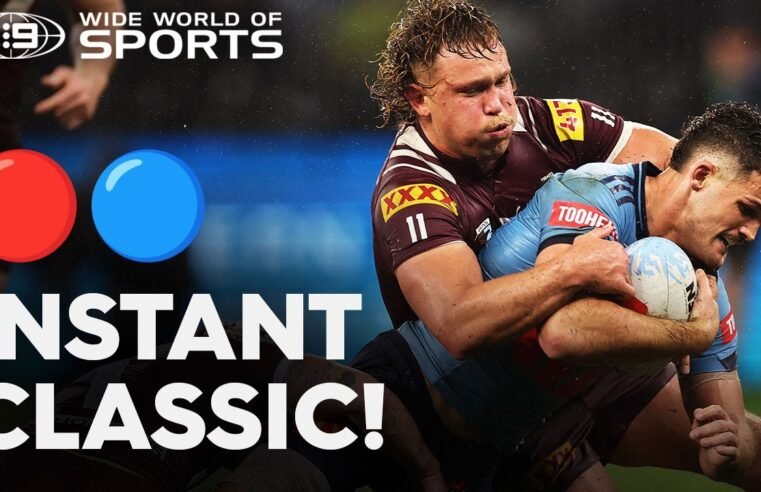 The Intense Last 10 Minutes of Origin Game II, 2025! | Wide World of Sports