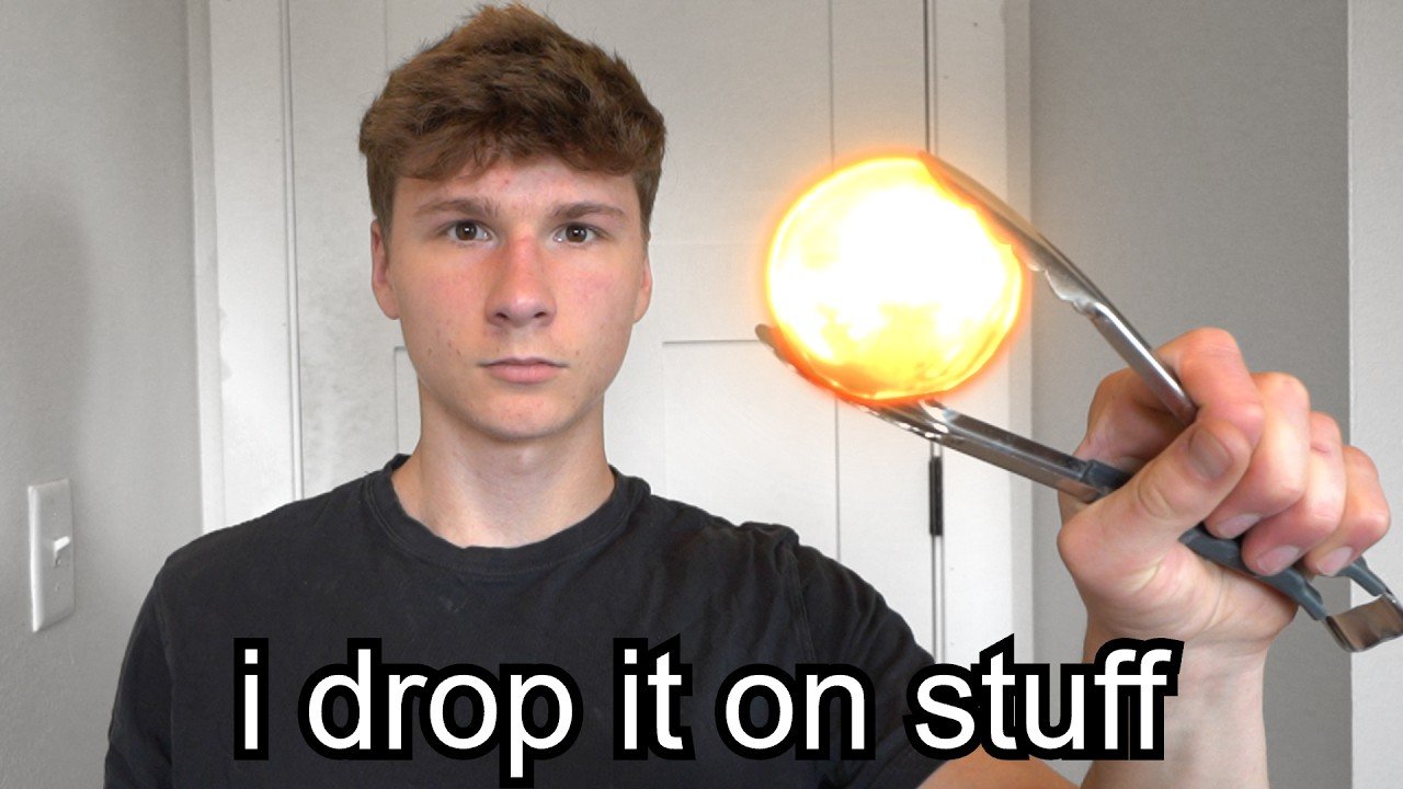 I Tried Molten Ball Experiments