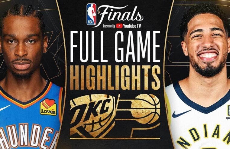 #1 THUNDER at #4 PACERS | NBA FINALS GAME 6 HIGHLIGHTS | June 19, 2025