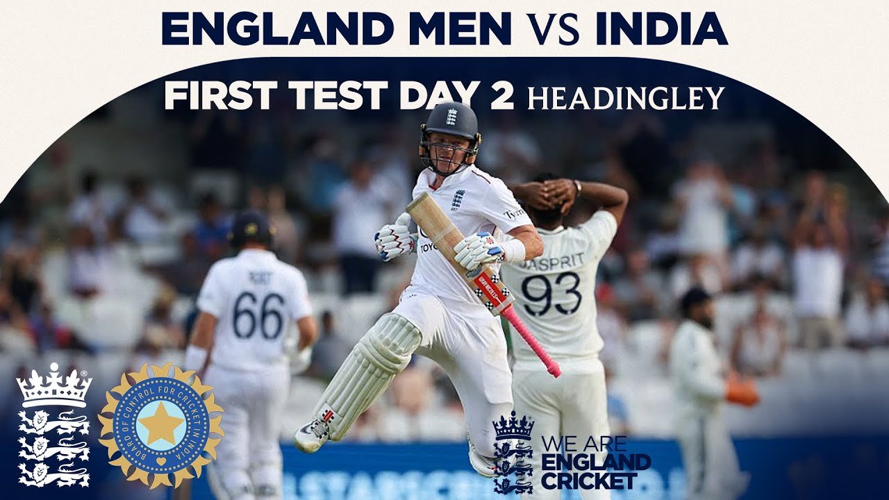 Pope and Pant Score Tons! | Highlights – England v India Day 2 | Rothesay Test 2025