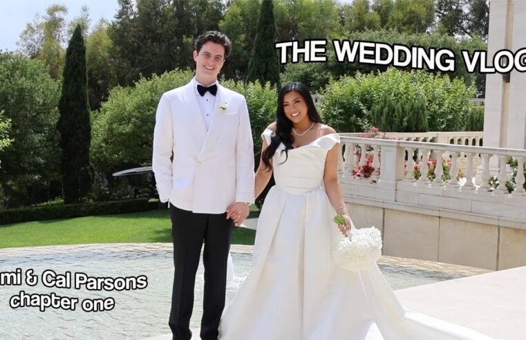 THE WEDDING VLOG | Remi & Cal Get Married!! Part One