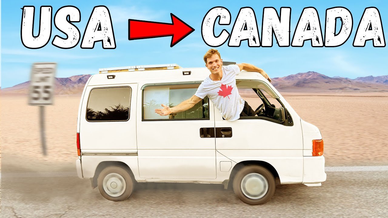 Driving my TINY camper 1,000 miles to Canada