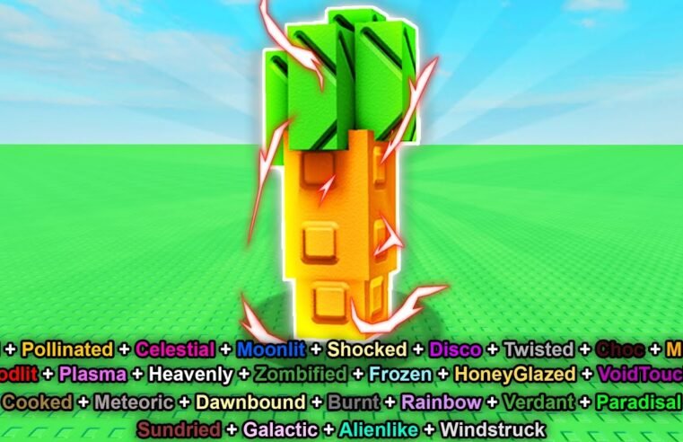 I Grew EVERY MUTATION On CARROT In Roblox Grow A Garden…