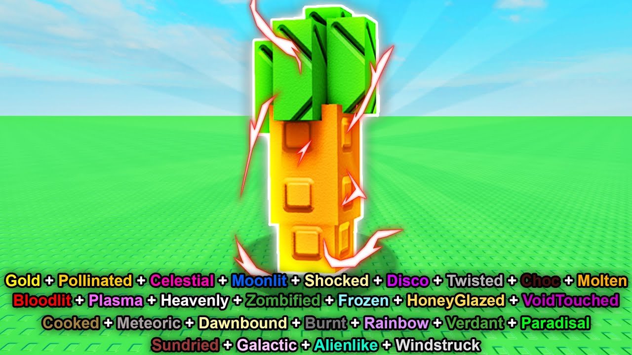 I Grew EVERY MUTATION On CARROT In Roblox Grow A Garden…