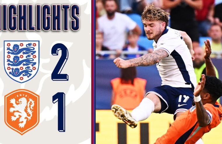 Elliott Sends Young Lions To The Final | England U21 2-1 Netherlands U21 UEFA U21 Euros | Highlights