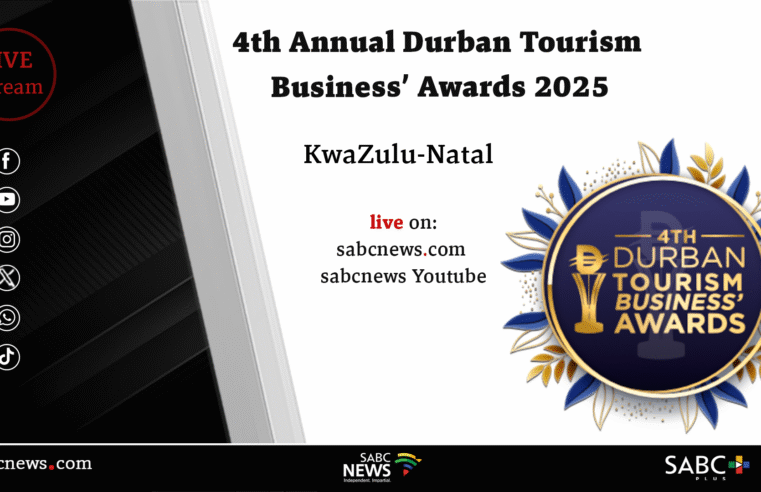 LIVE | 4th Annual Durban Tourism Business’ Awards 2025