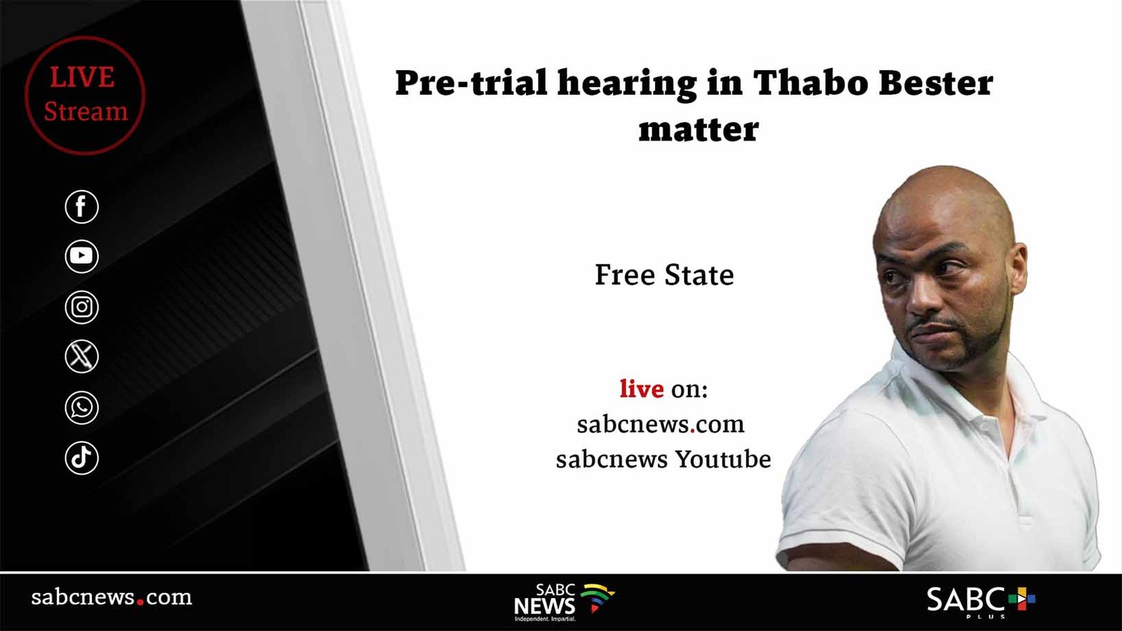 LIVE: Thabo Bester, co-accused back in court for pre-trial hearing – SABC News