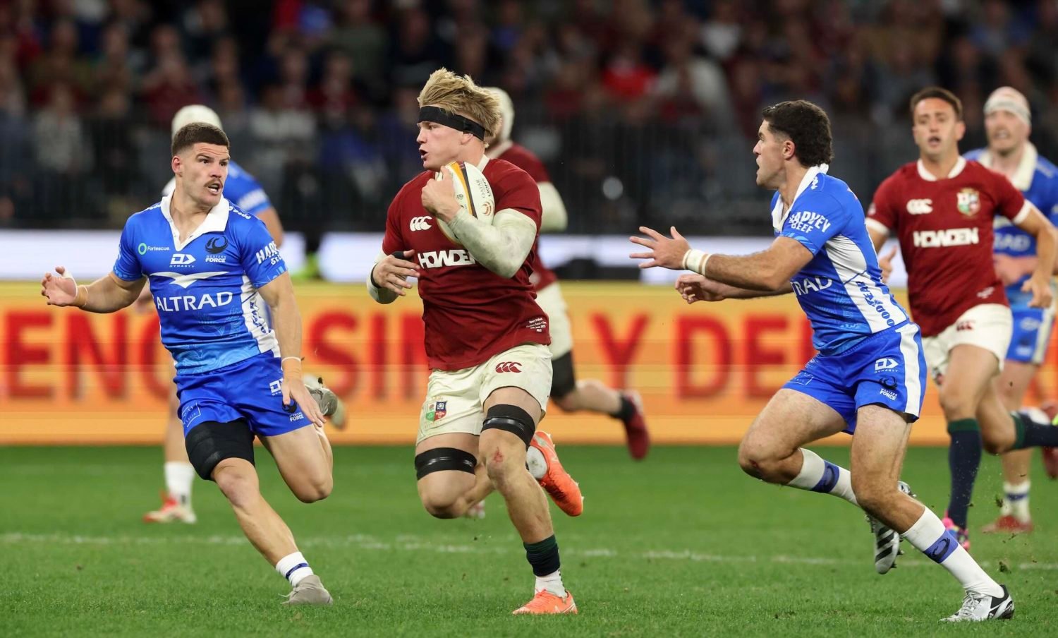Pollock impresses as Lions maul Force