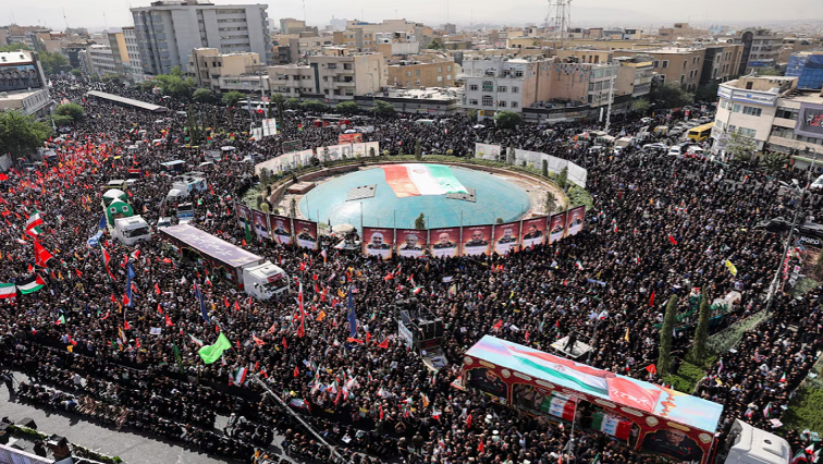 Iran holds funeral for commanders, scientists killed in Israel war – SABC News