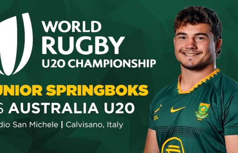 Junior Boks vs Australia U20