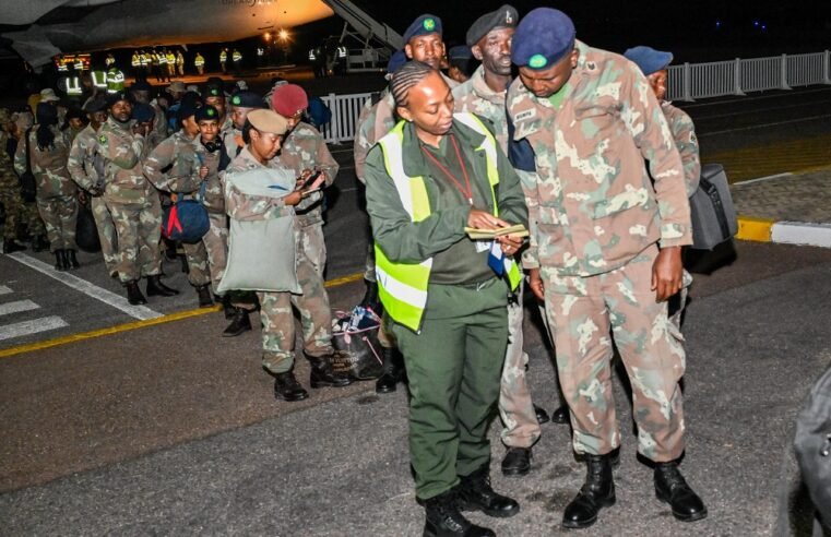 Third group of SANDF troops to return from DRC – SABC News