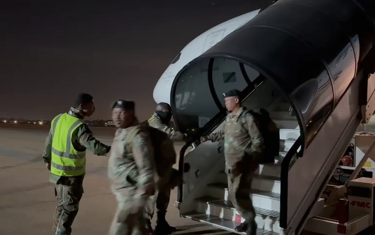 First batch of SANDF troops arrive home from DRC – SABC News