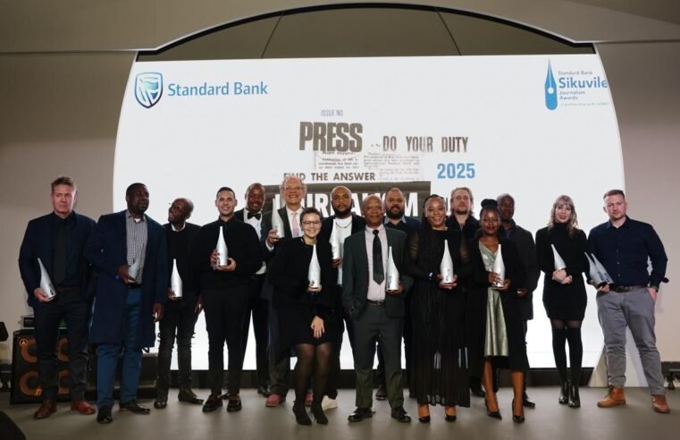 SA’s top journalists honoured at 2025 Sikuvile Awards in Melrose – SABC News