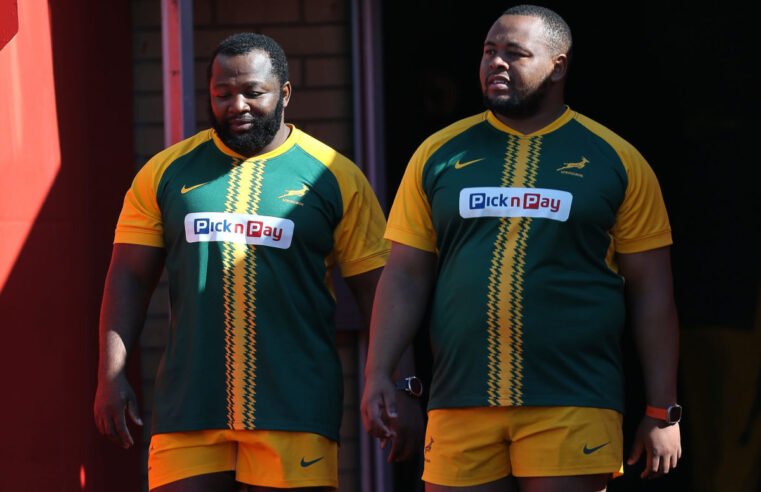 Watch: Bok prop floors coach