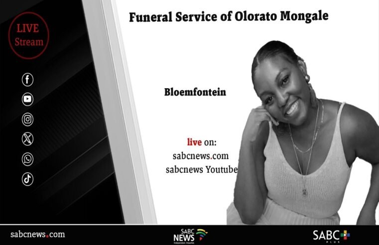 LIVE | Olorato Mongale’s funeral service in Bloemfontein