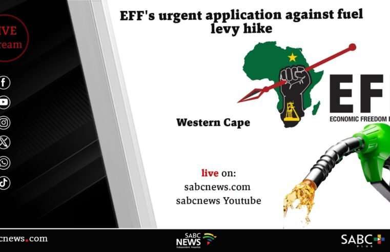 LIVE: EFF’s urgent court application against fuel levy hike